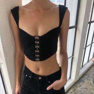 Are You Am I Zihna Tank in Black